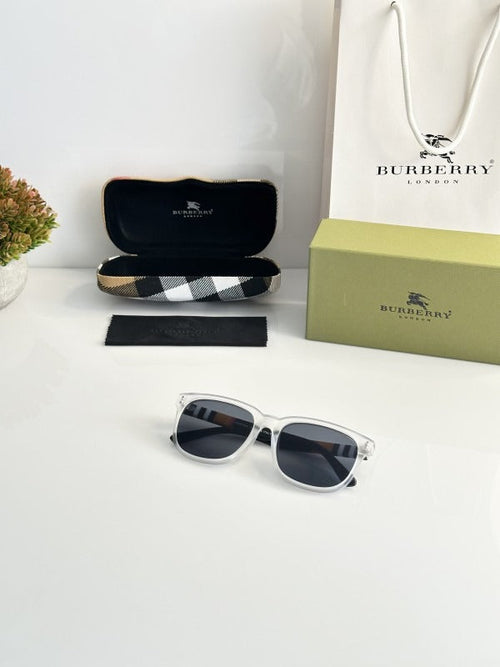 Burbe.rry Exclusive Stylish Sunglass For Unisex Ice/Black