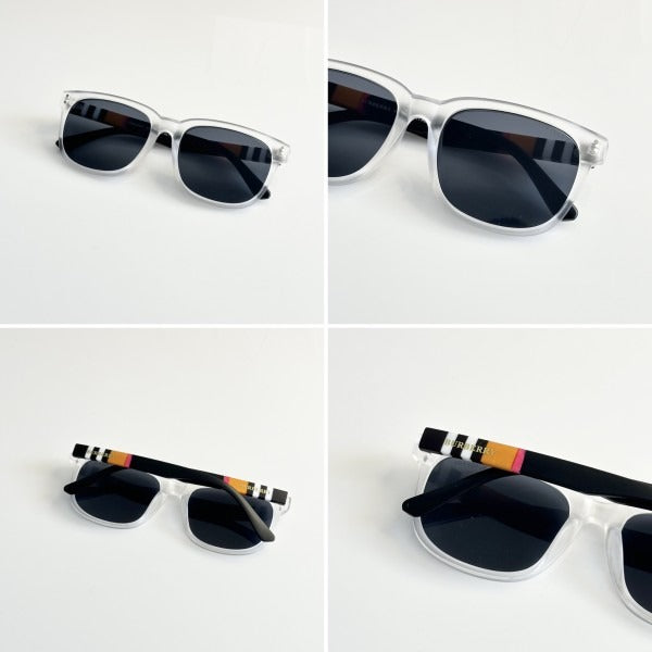 Burbe.rry Exclusive Stylish Sunglass For Unisex Ice/Black