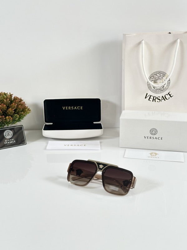 Versacce Primium Water Brown Sunglasses