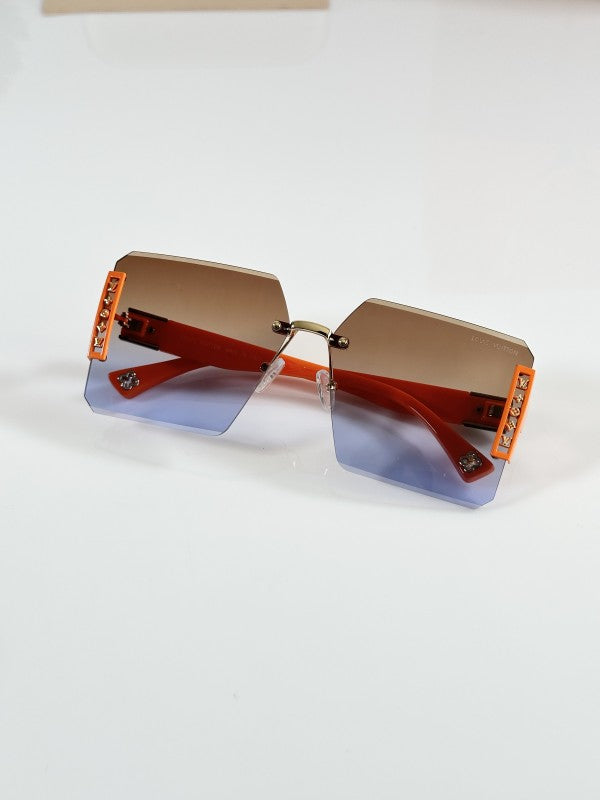 Louiss Vuittonn Women Orange/Blue