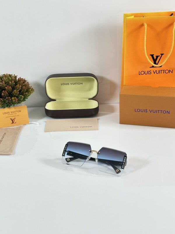 Louiss Vuittonn Black Blue Women