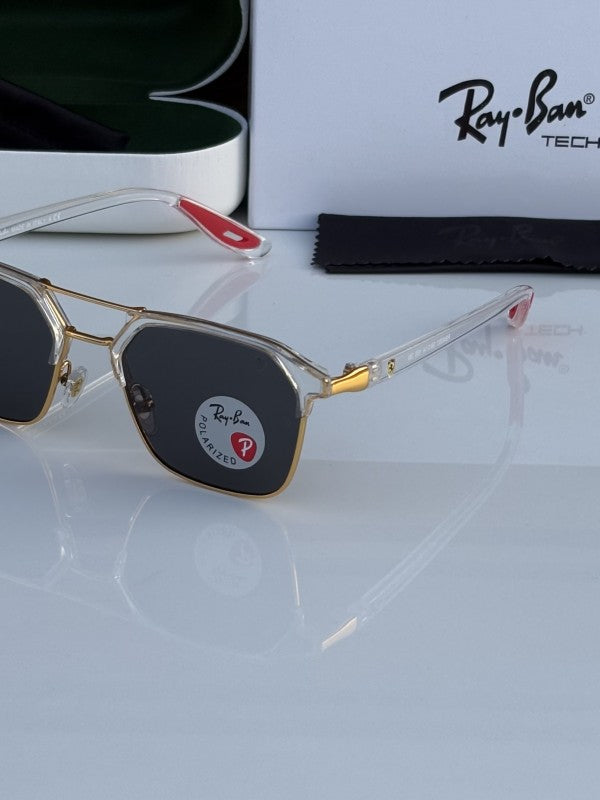 Raybann 04 golden transparent black