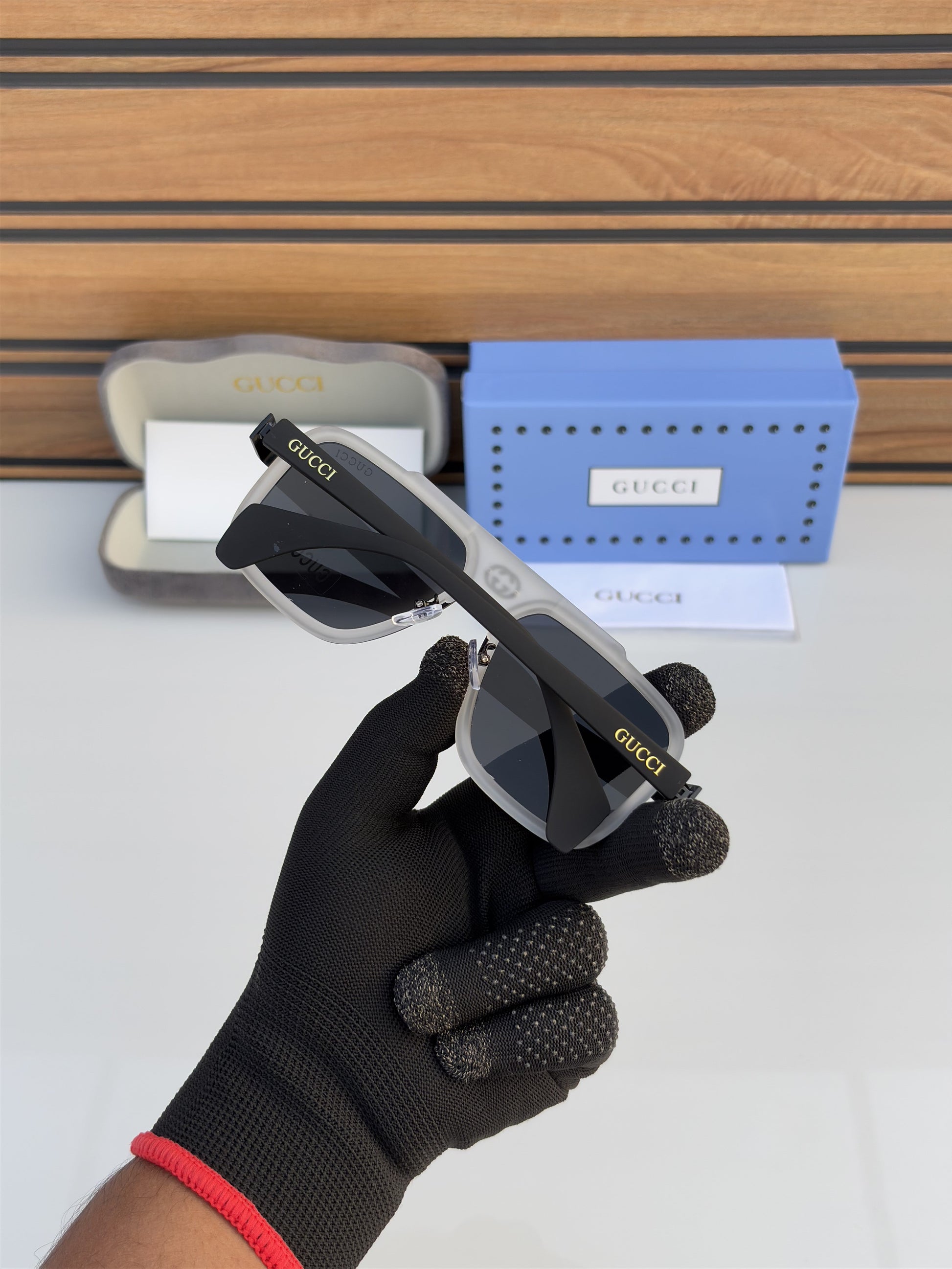 Gucc.i 1295 transparent black