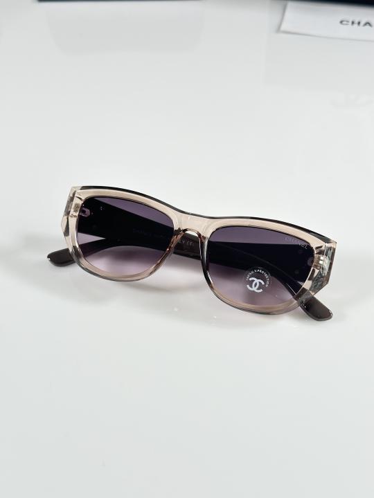 Chaneel Unisex Water Brown Sunglasses - Women