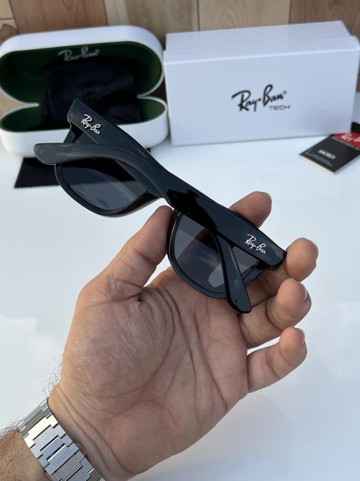 Raybann 0502 Glossy black (Reverse Model)