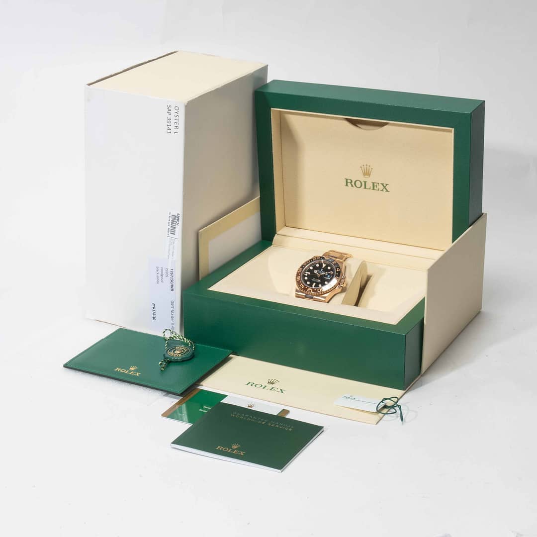 Rolexx GMT-Master-II Oyster, Virat Kholi, Everose gold