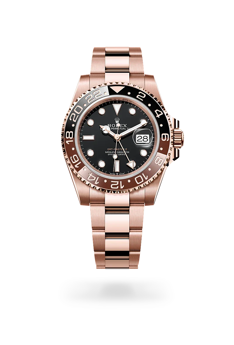 Rolexx GMT-Master-II Oyster, Virat Kholi, Everose gold