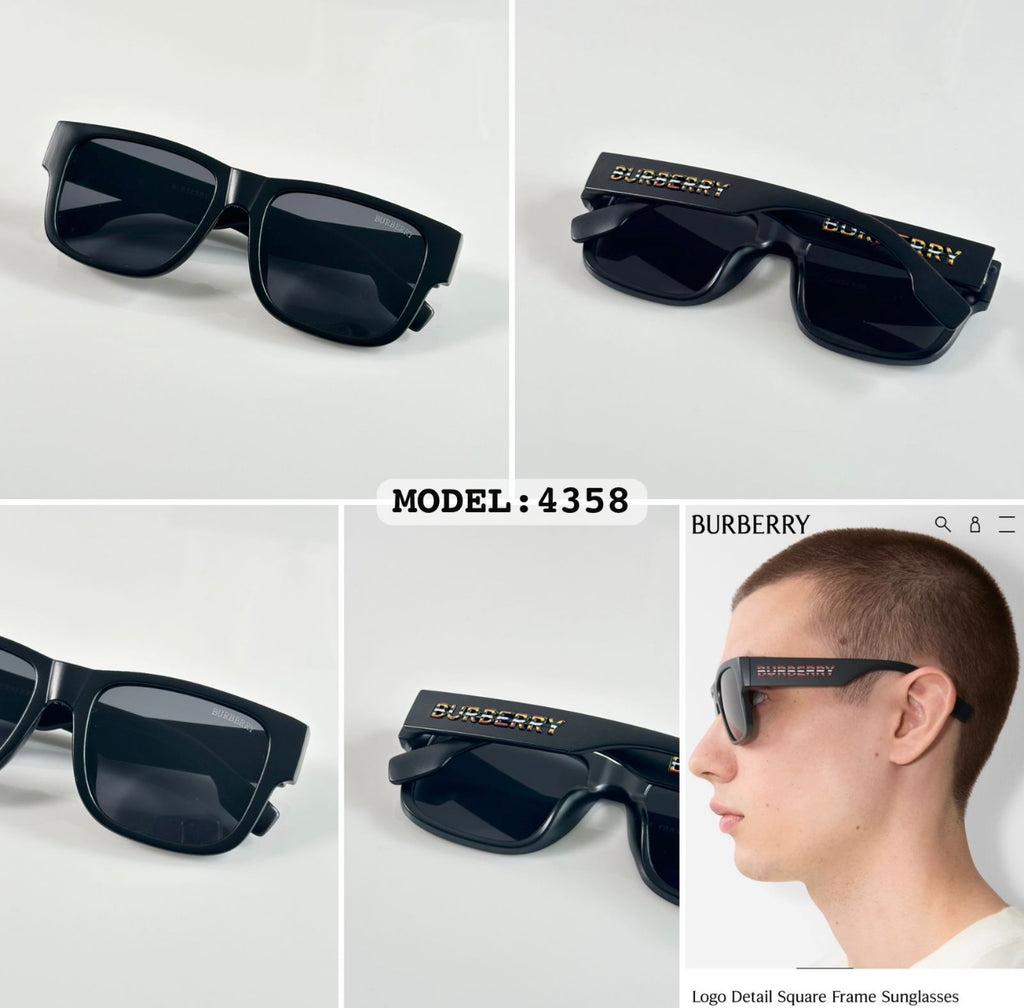 Burrberry 4358 Black Premium (Store Article)