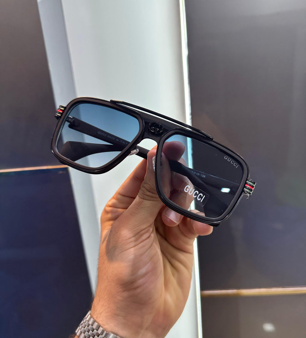 Guccii Blue/Black Premium Sunglass