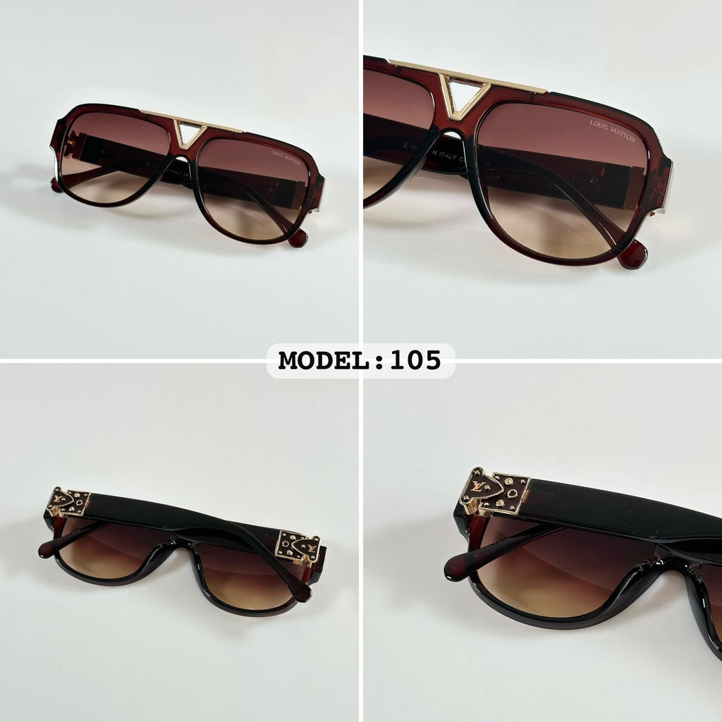 LOUISs VUITTONN 105 BROWN