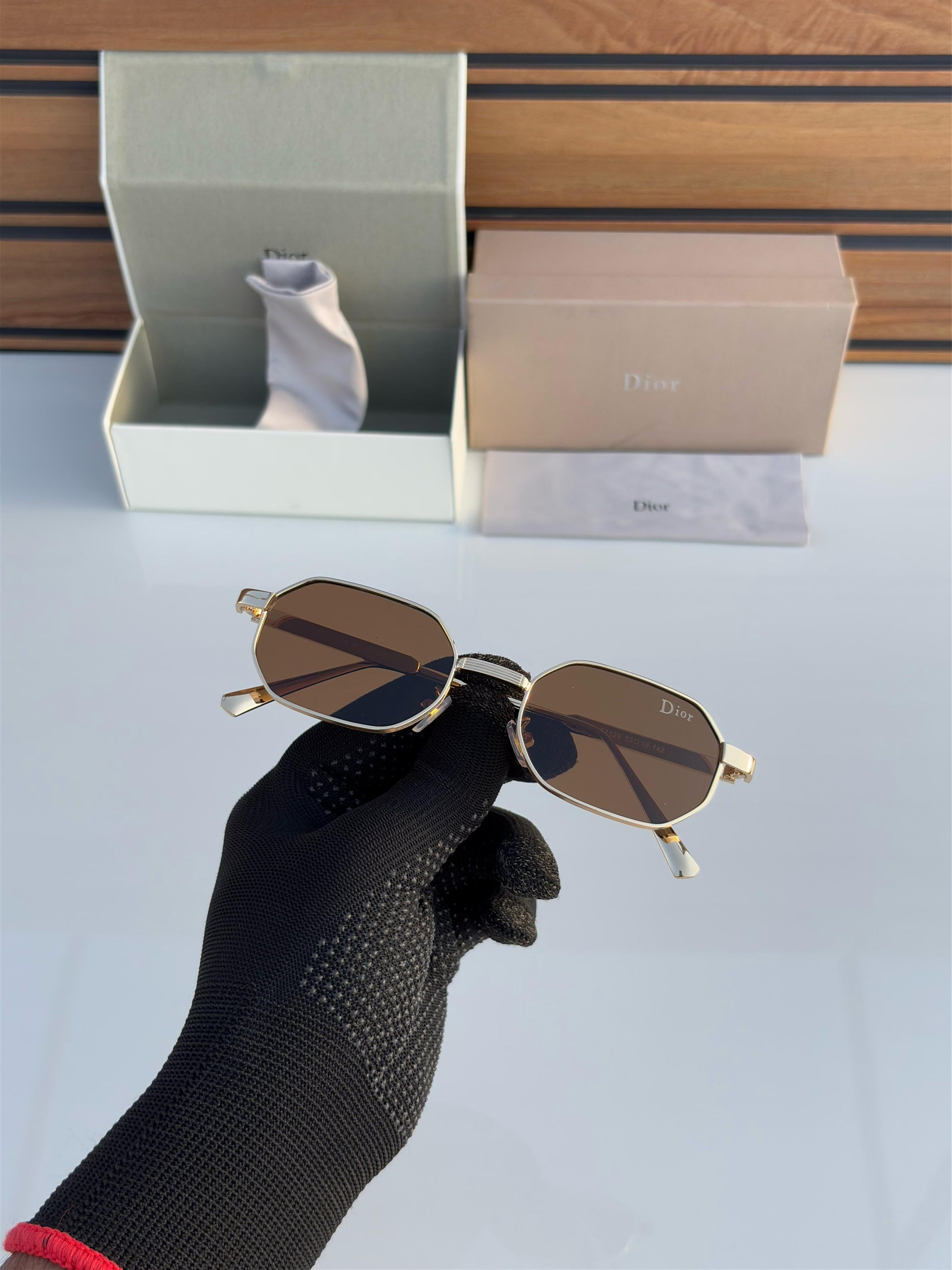 DIOR 57129 GOLDEN BROWN