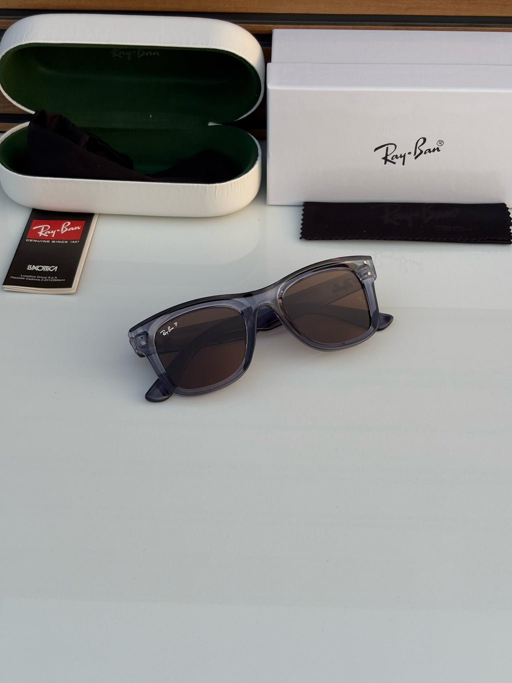 RAYBANN 0502 Purple Transparent