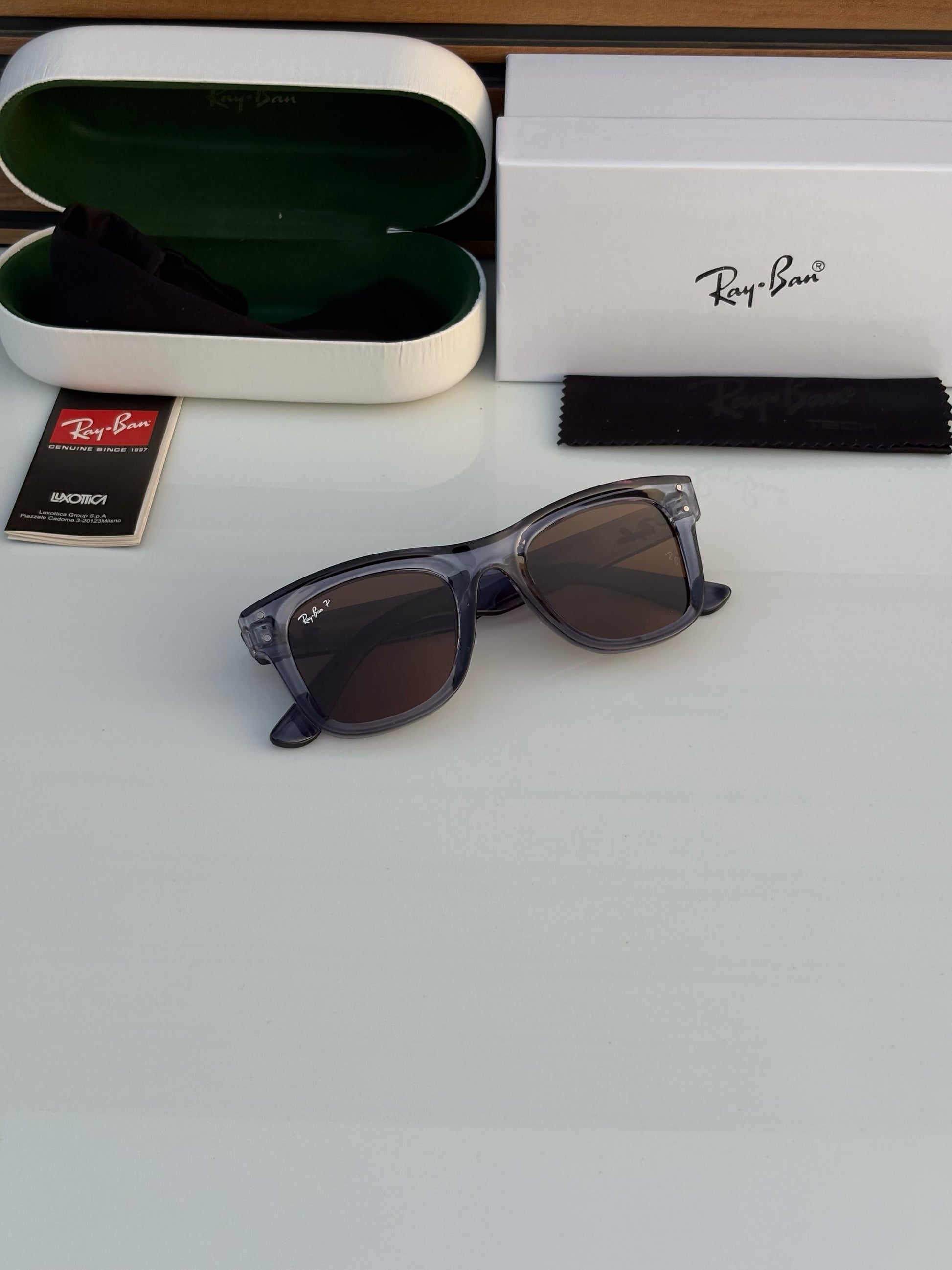 RAYBANN 0502 Purple Transparent