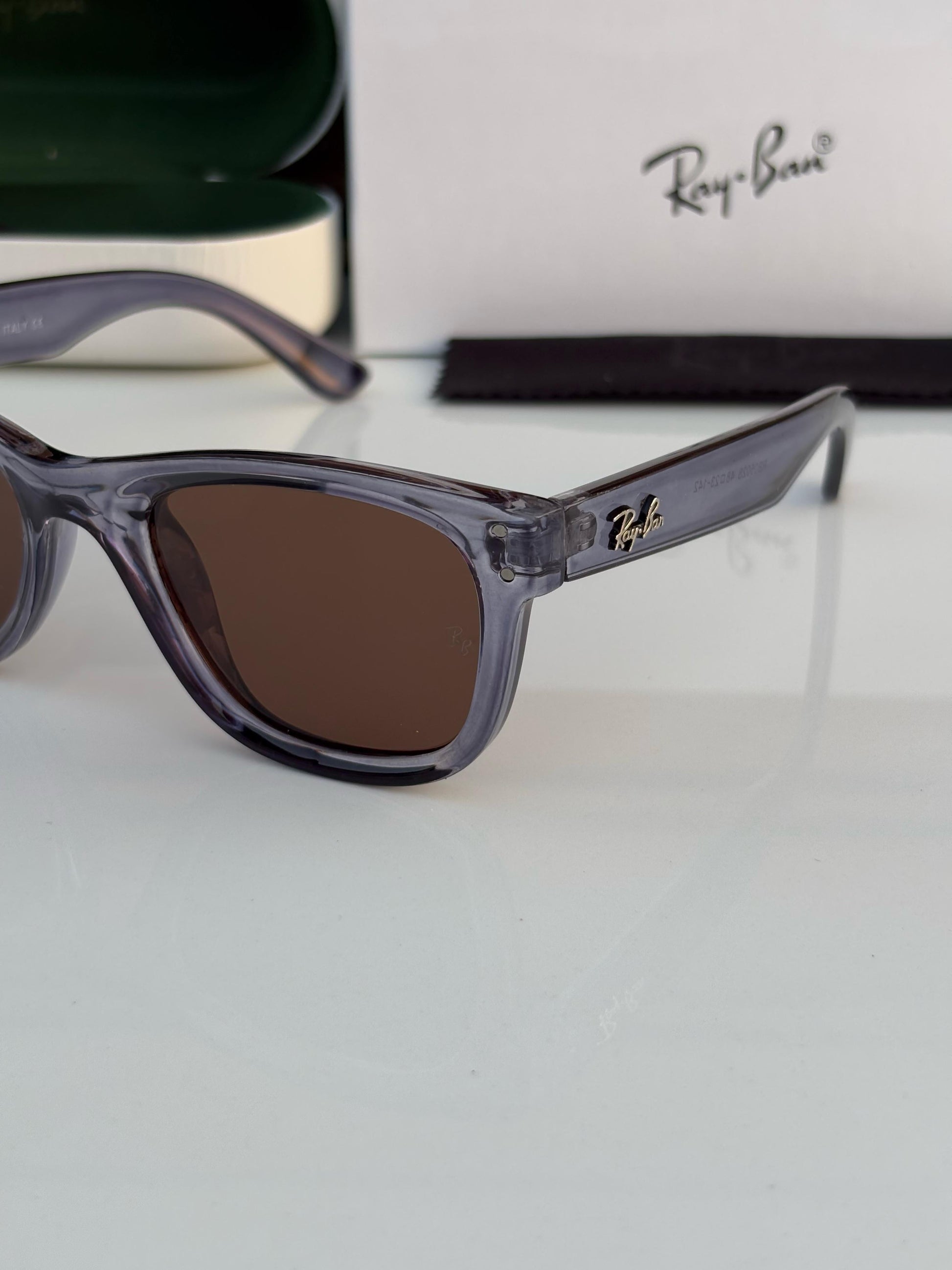 RAYBANN 0502 Purple Transparent