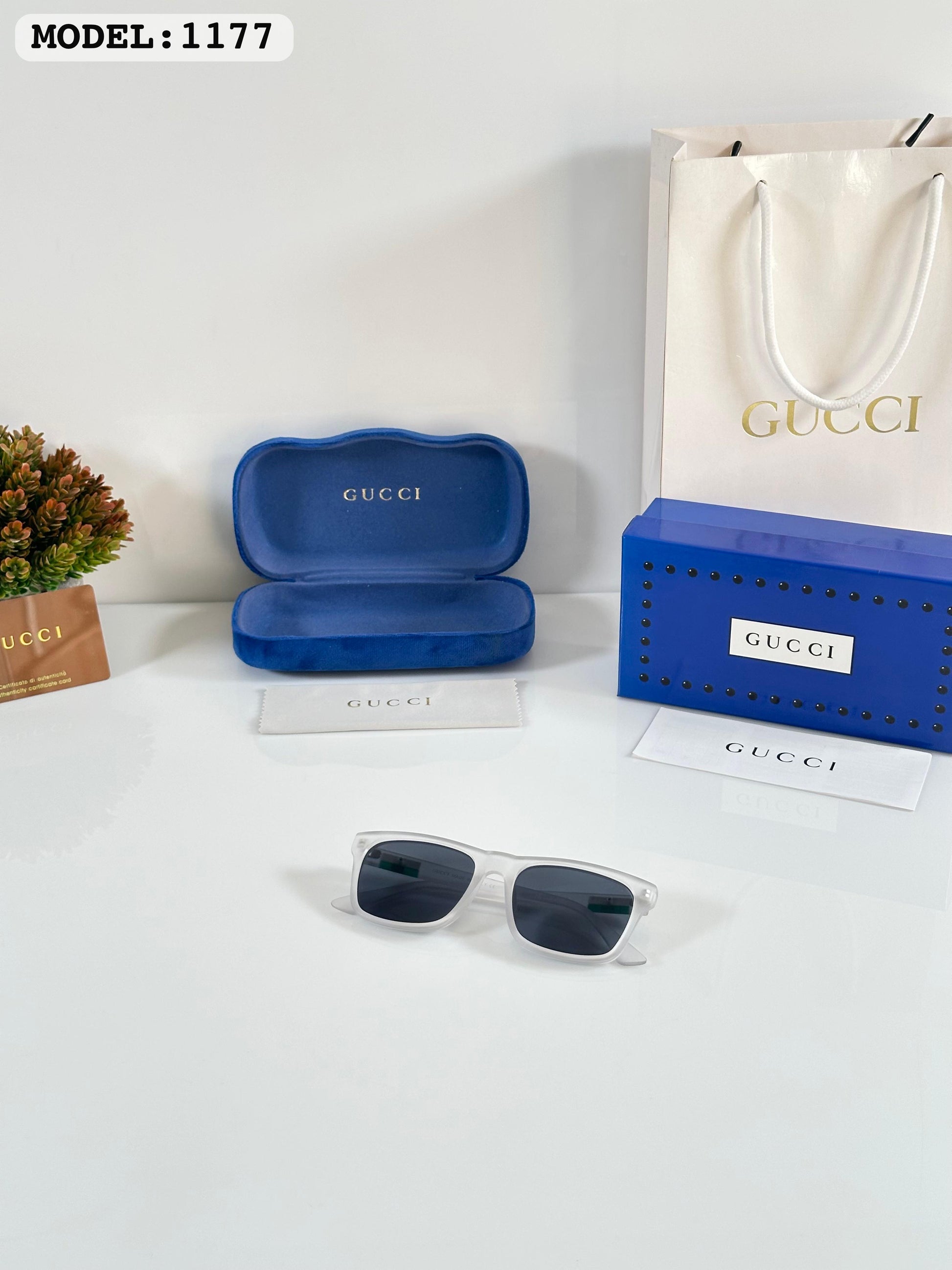 GUCCII 1177 ICE BLACK