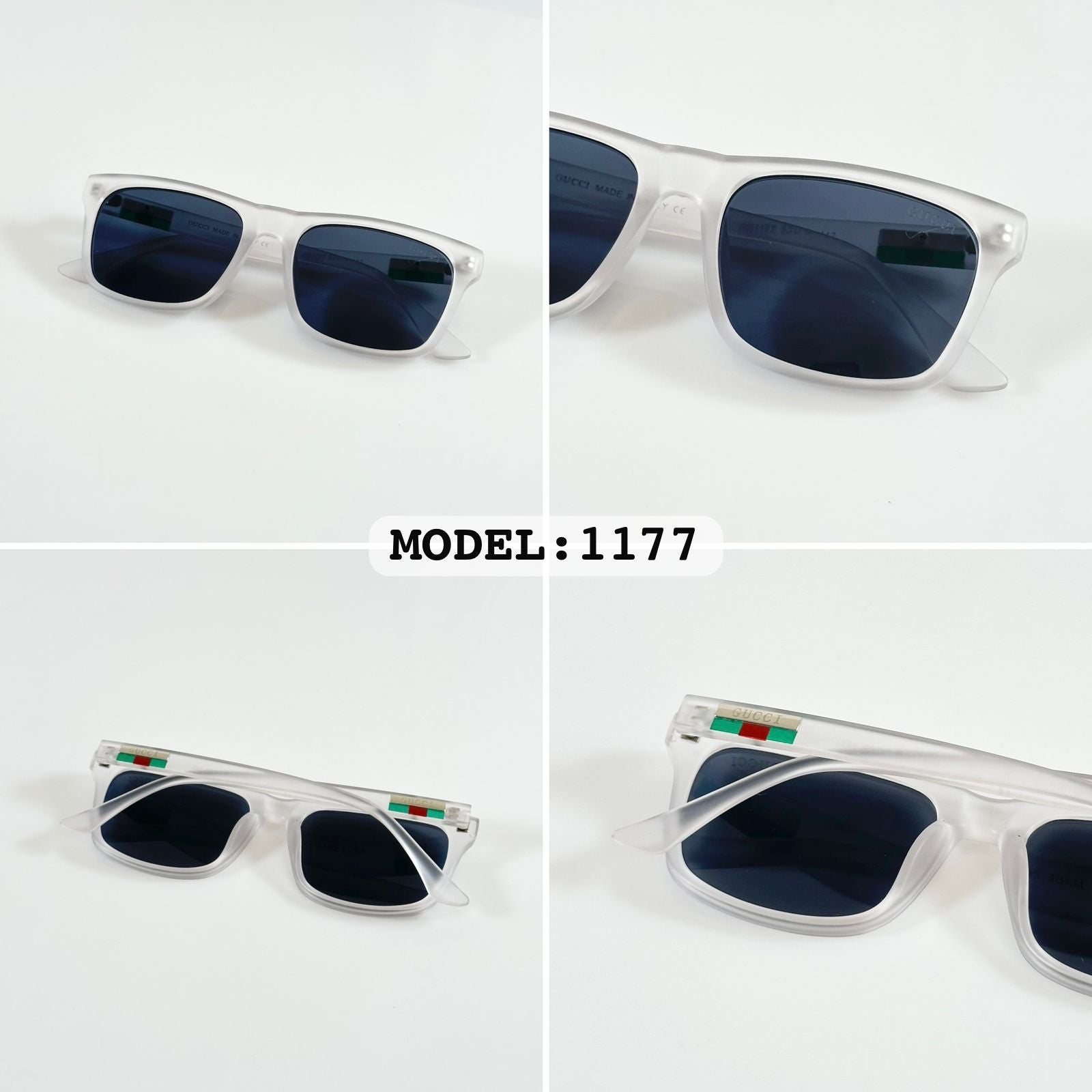GUCCII 1177 ICE BLACK