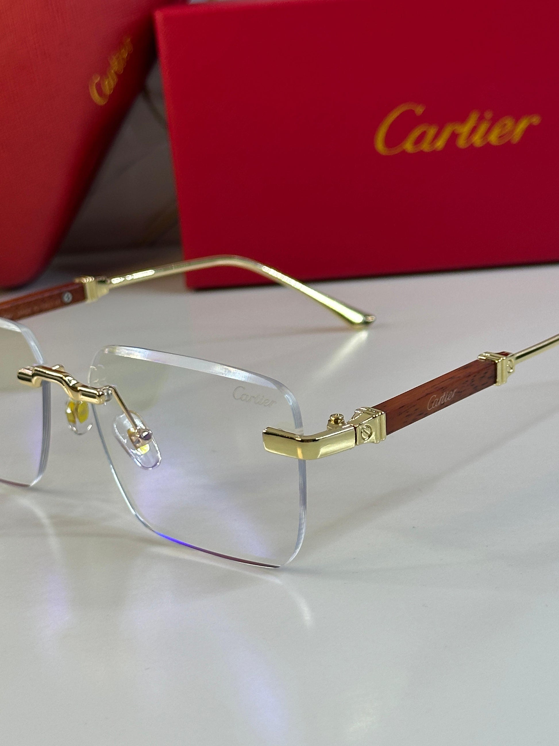 CARTIERR 3031 Gold Frameless (Exclusive)