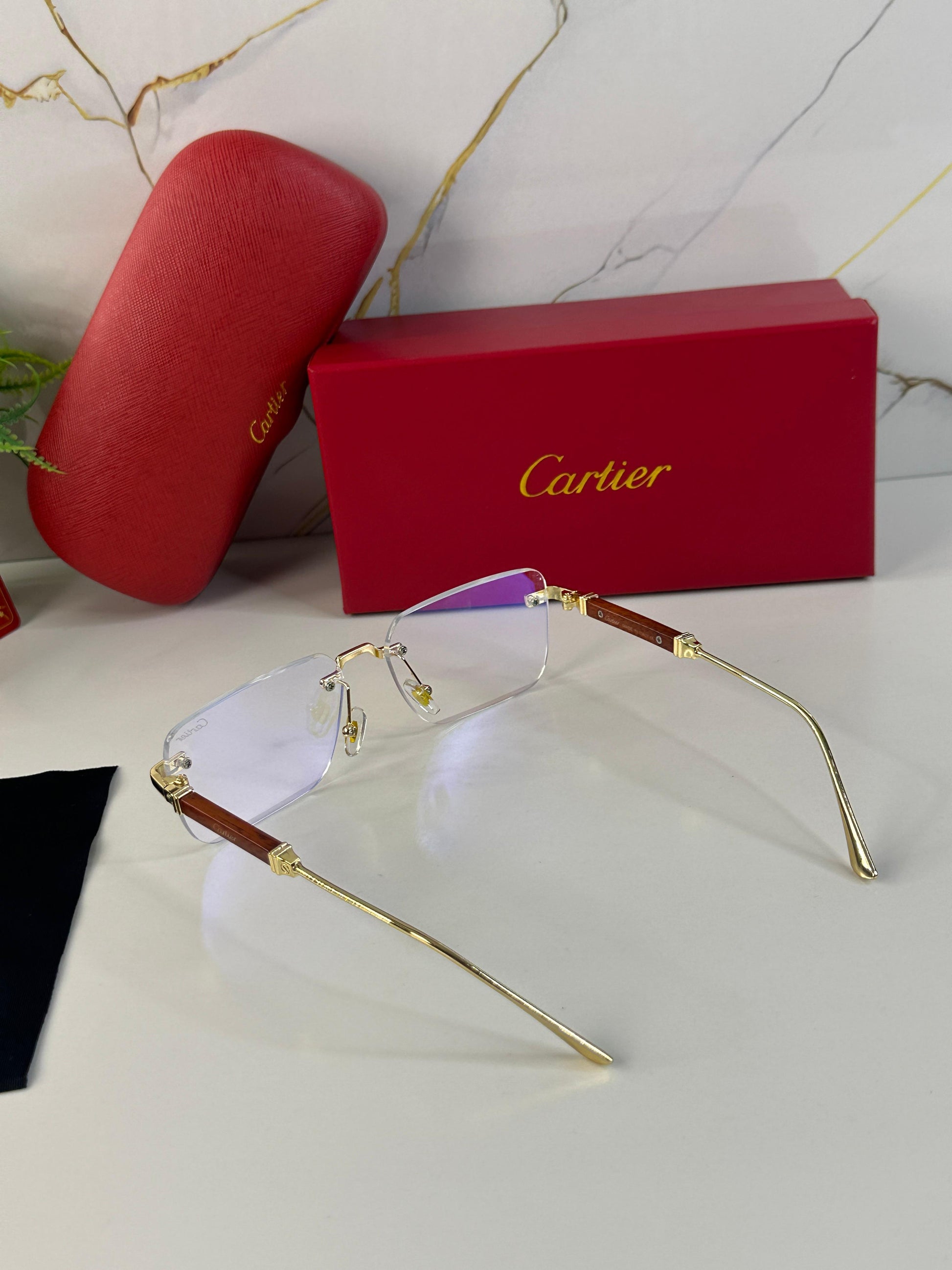 CARTIERR 3031 Gold Frameless (Exclusive)