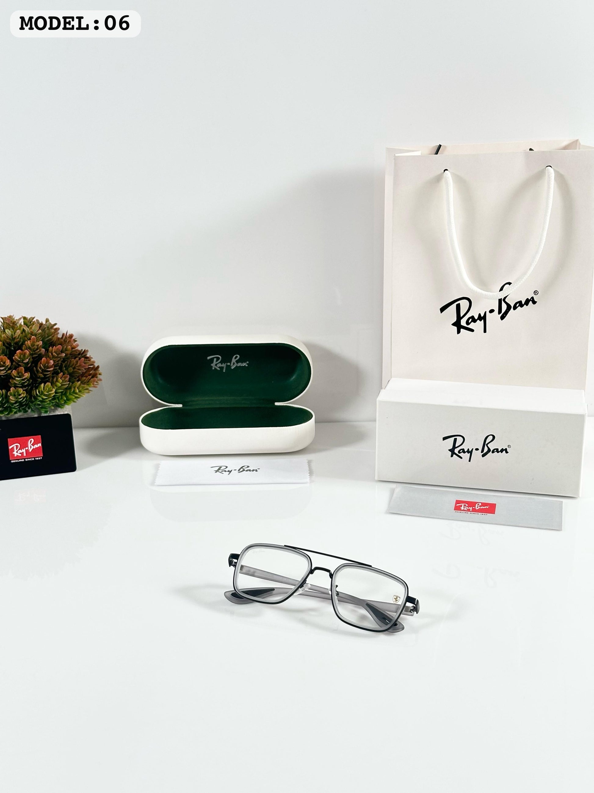 RAYBANN 06 GREY FRAME