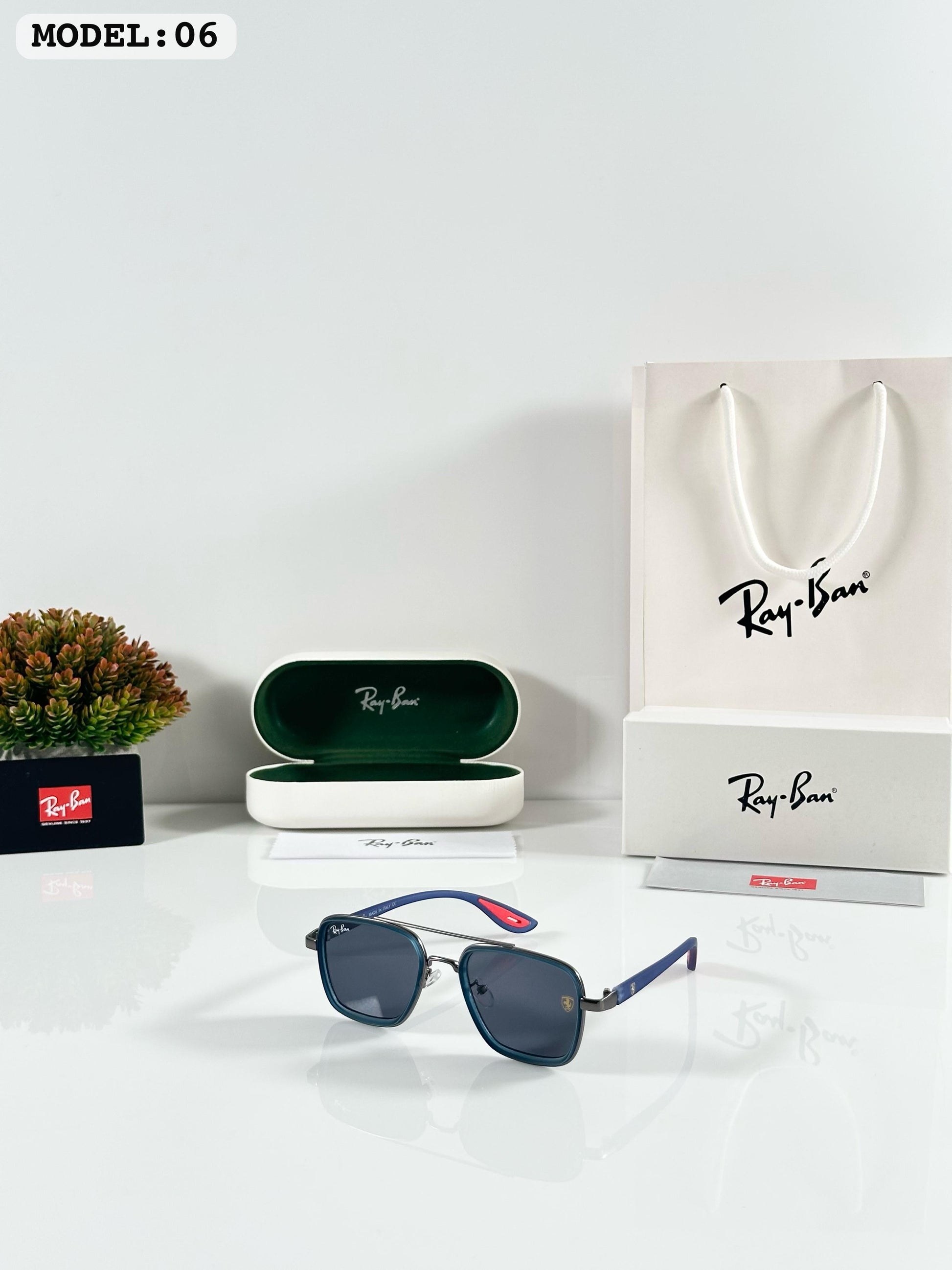 RAYBANN 06 BLUE BLACK