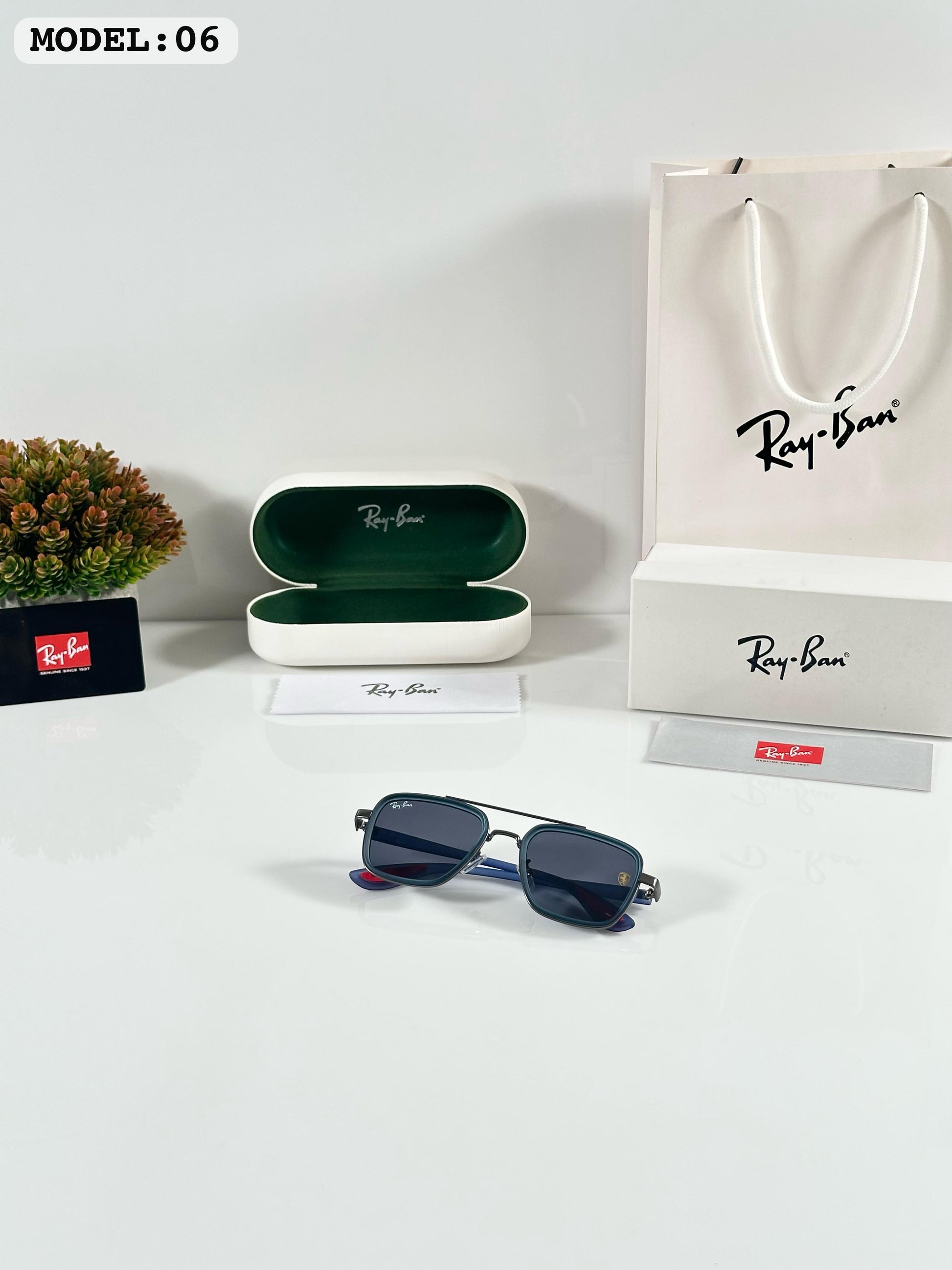 RAYBANN 06 BLUE BLACK