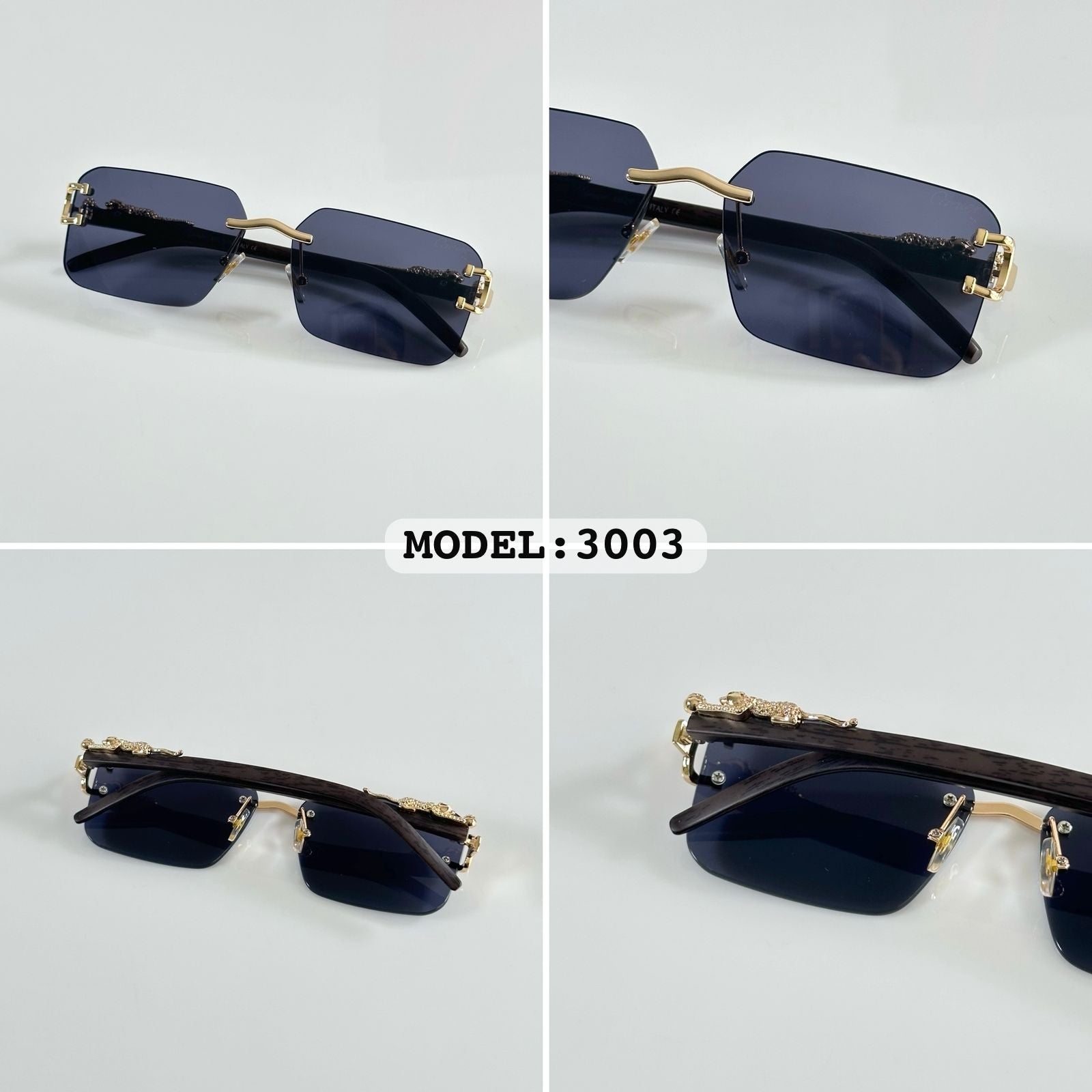 CARTIERR 3003 GOLD BLACK