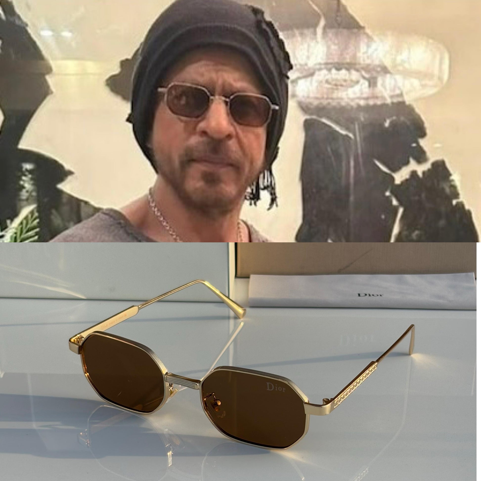 DIOR 57129 GOLDEN BROWN