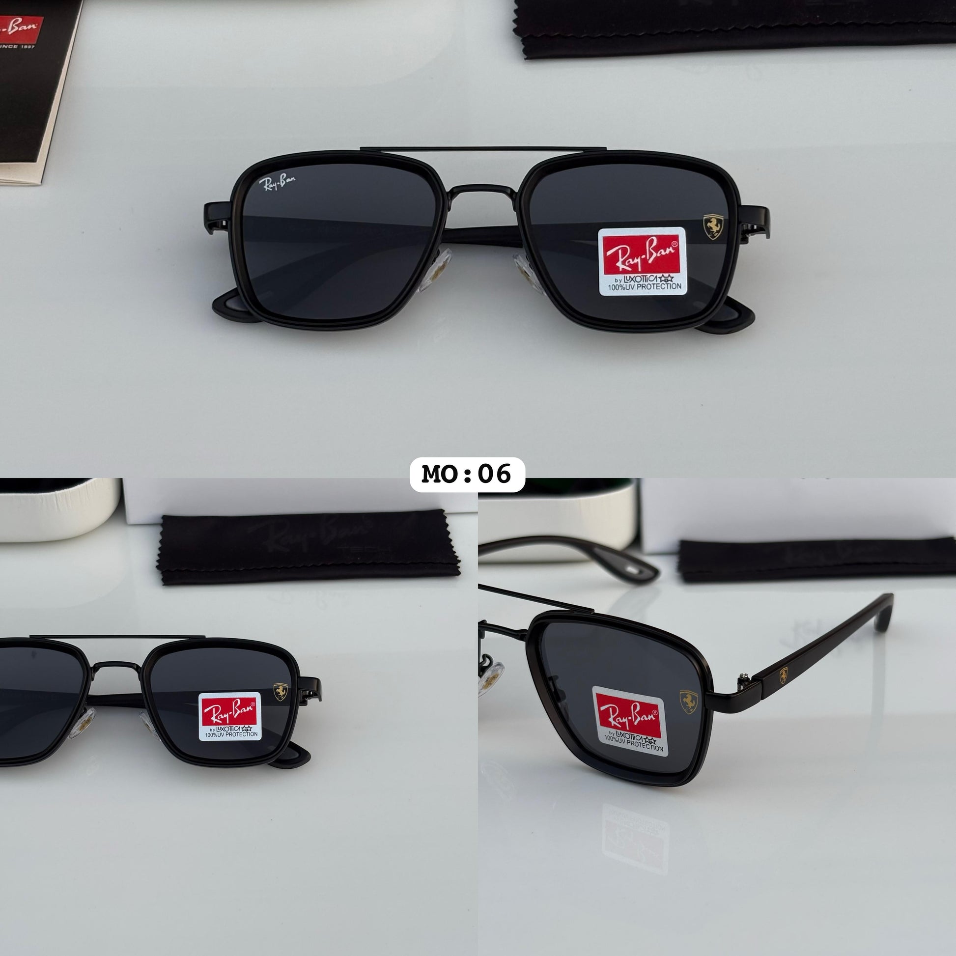 RAY BAN 06 FULL BLACK