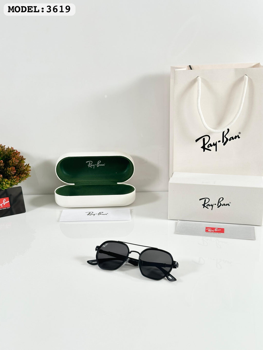 RAYBANN 3619 BLACK