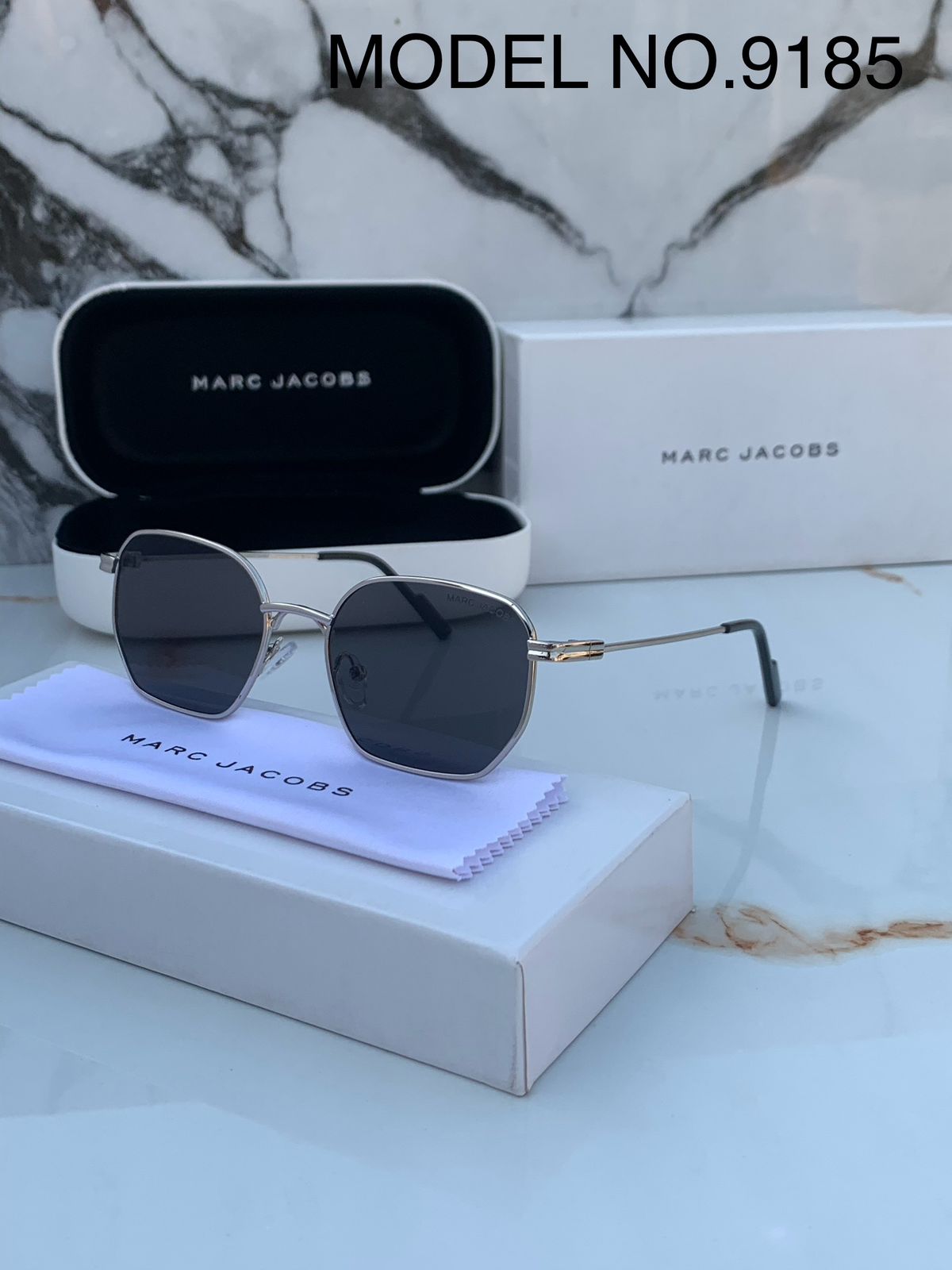 Marcc Jacobss 9185 Silver Metal