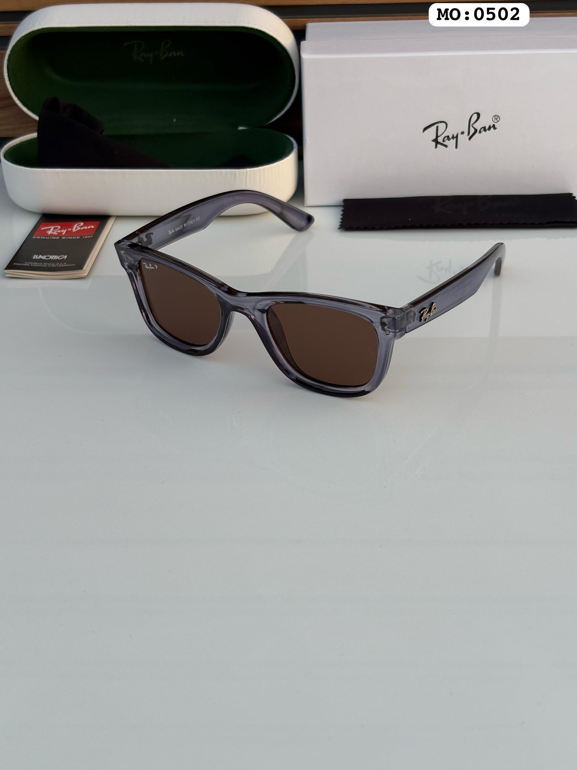 RAYBANN 0502 Purple Transparent