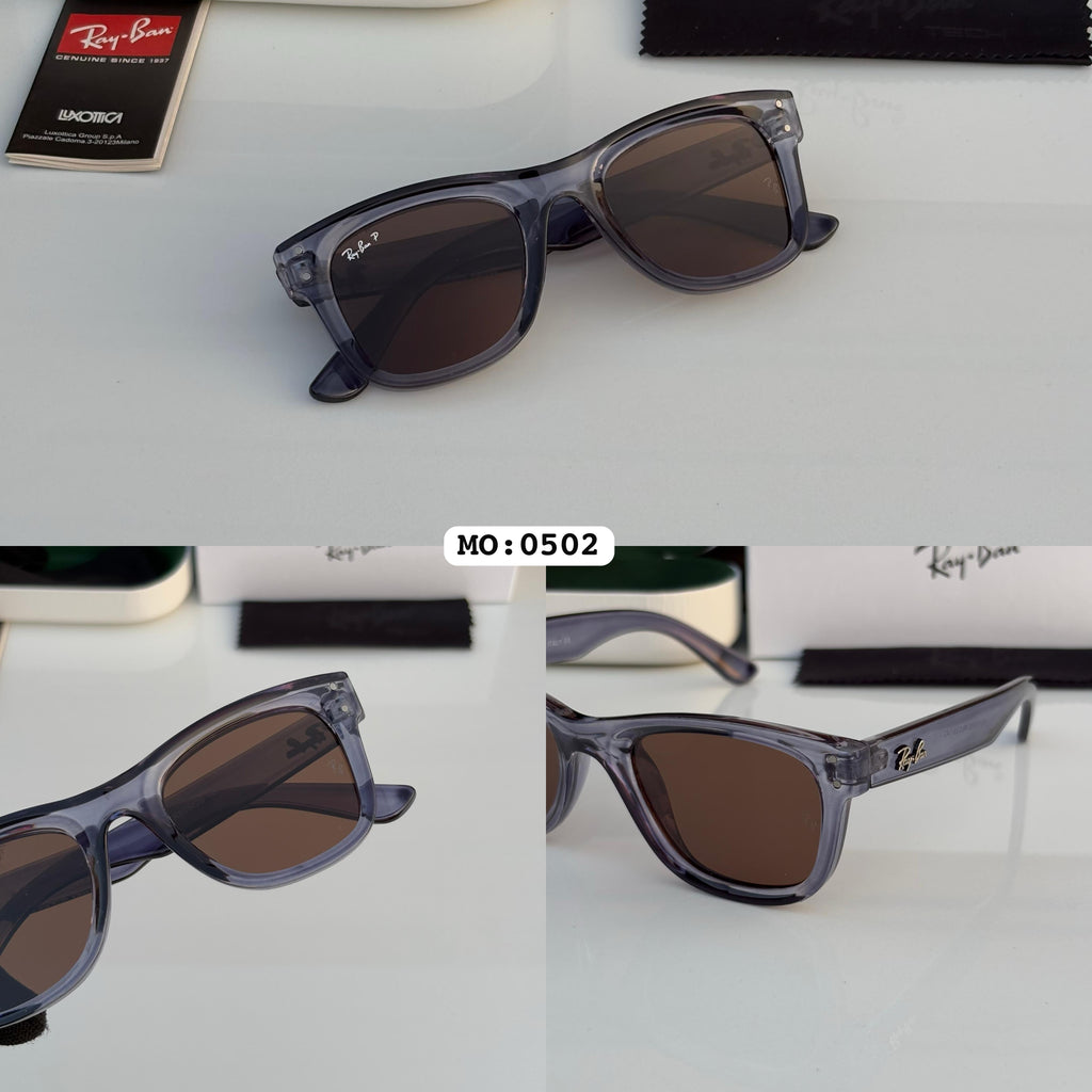 RAYBANN 0502 Purple Transparent
