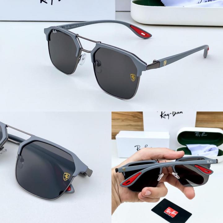 RayBann 04 Grey/Black Premium