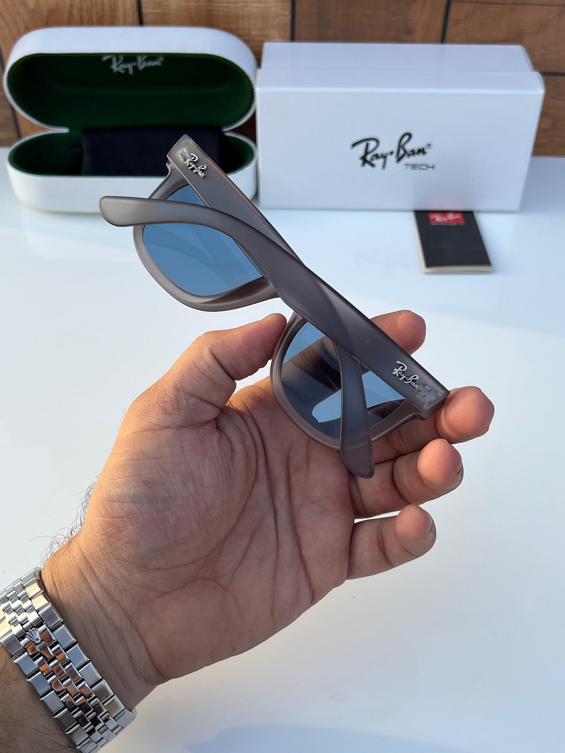 RayBan 0502 Grey/Blue