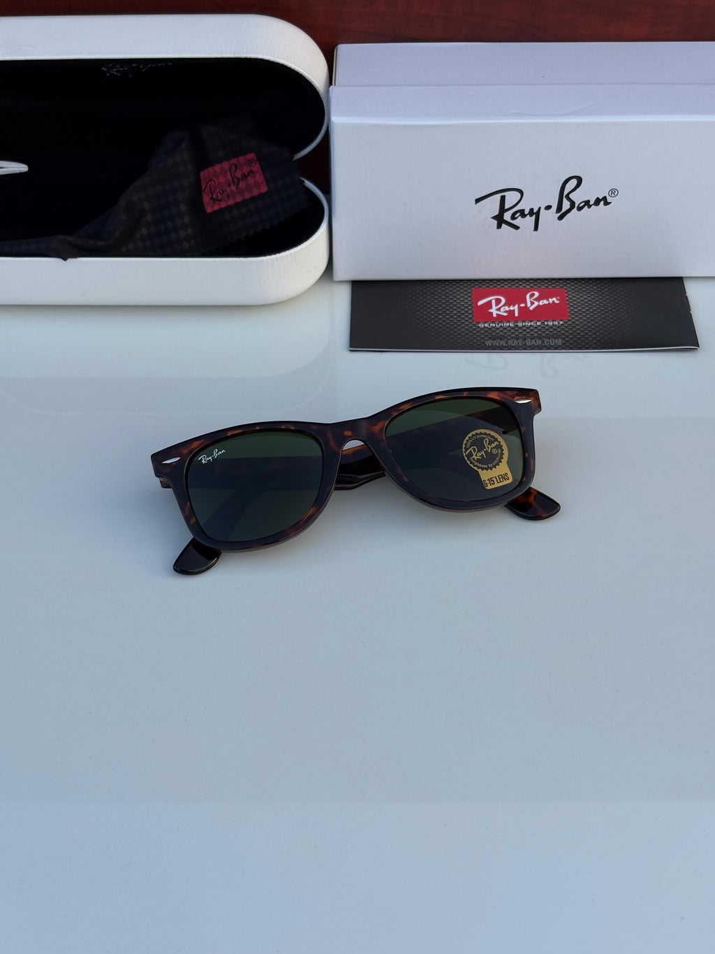 RayBan 2140 Tiger Green