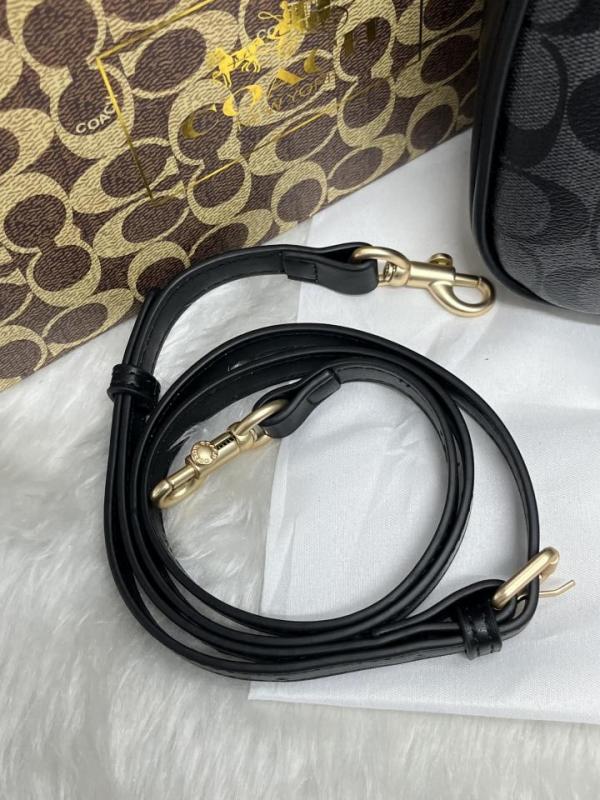 Coach Teri Premium Black Shoulder Bag