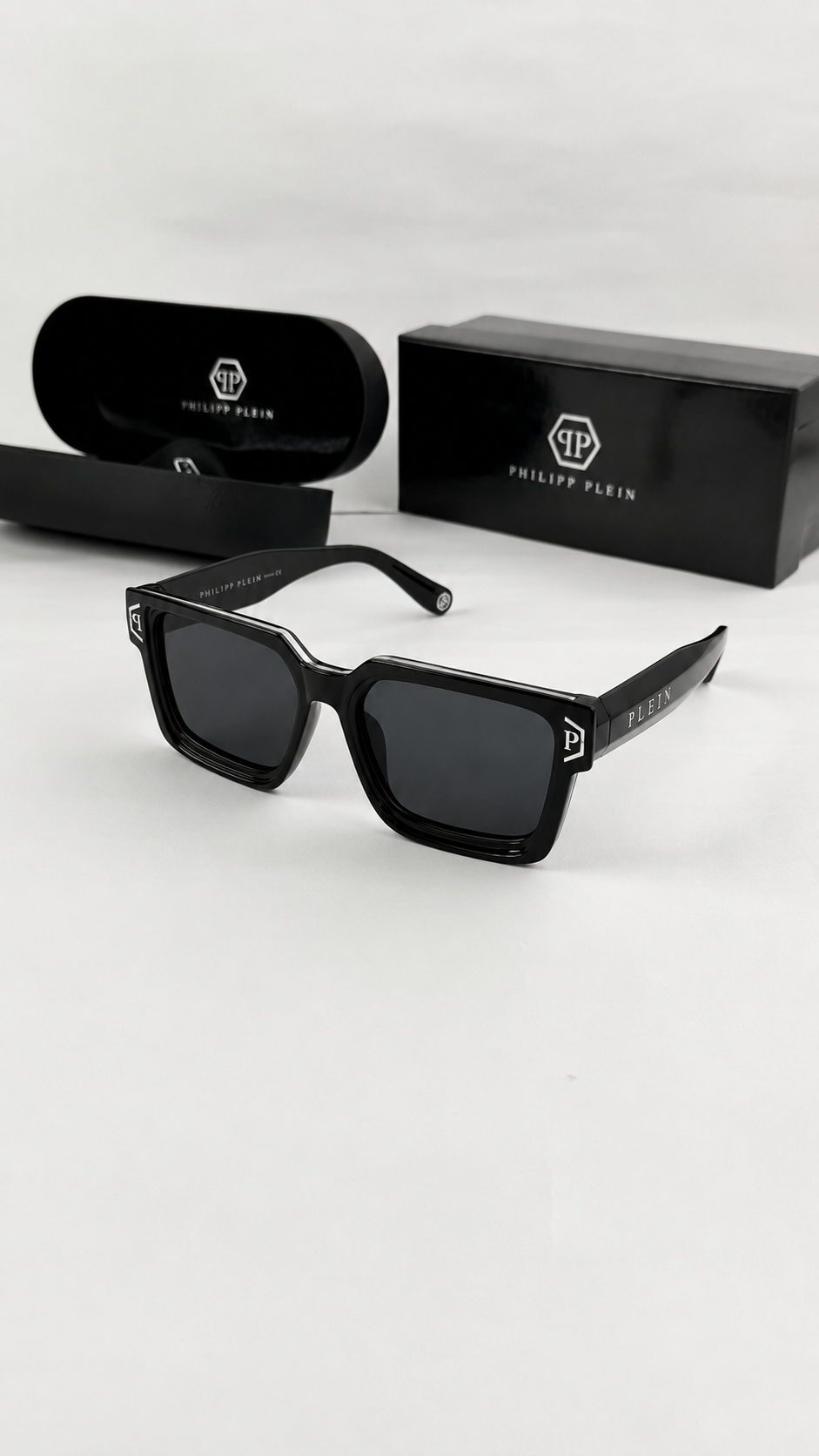 Philippe Plein 146 Black Premium Sunglass
