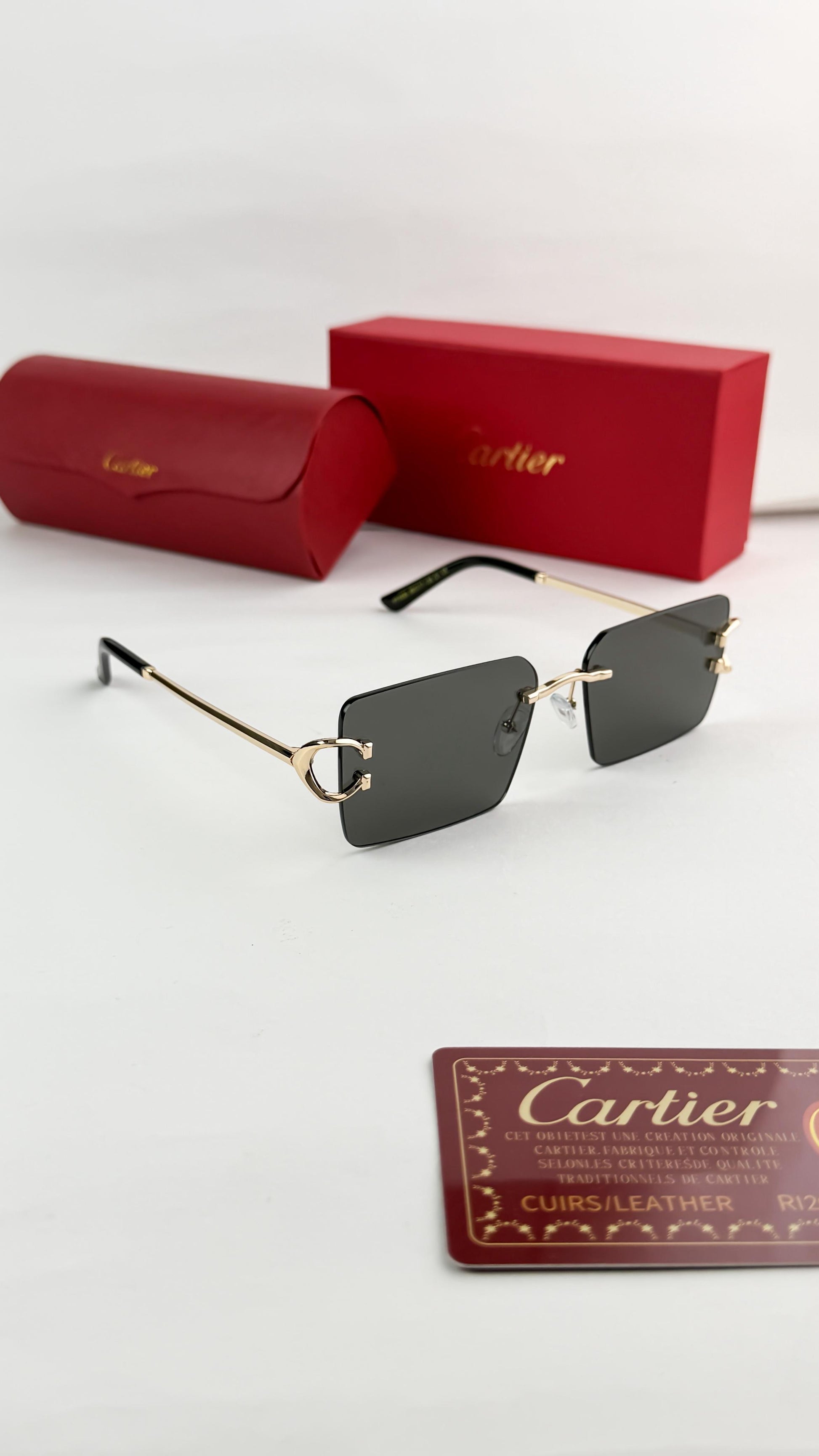 Cartierr 1033 Black Premium Frame