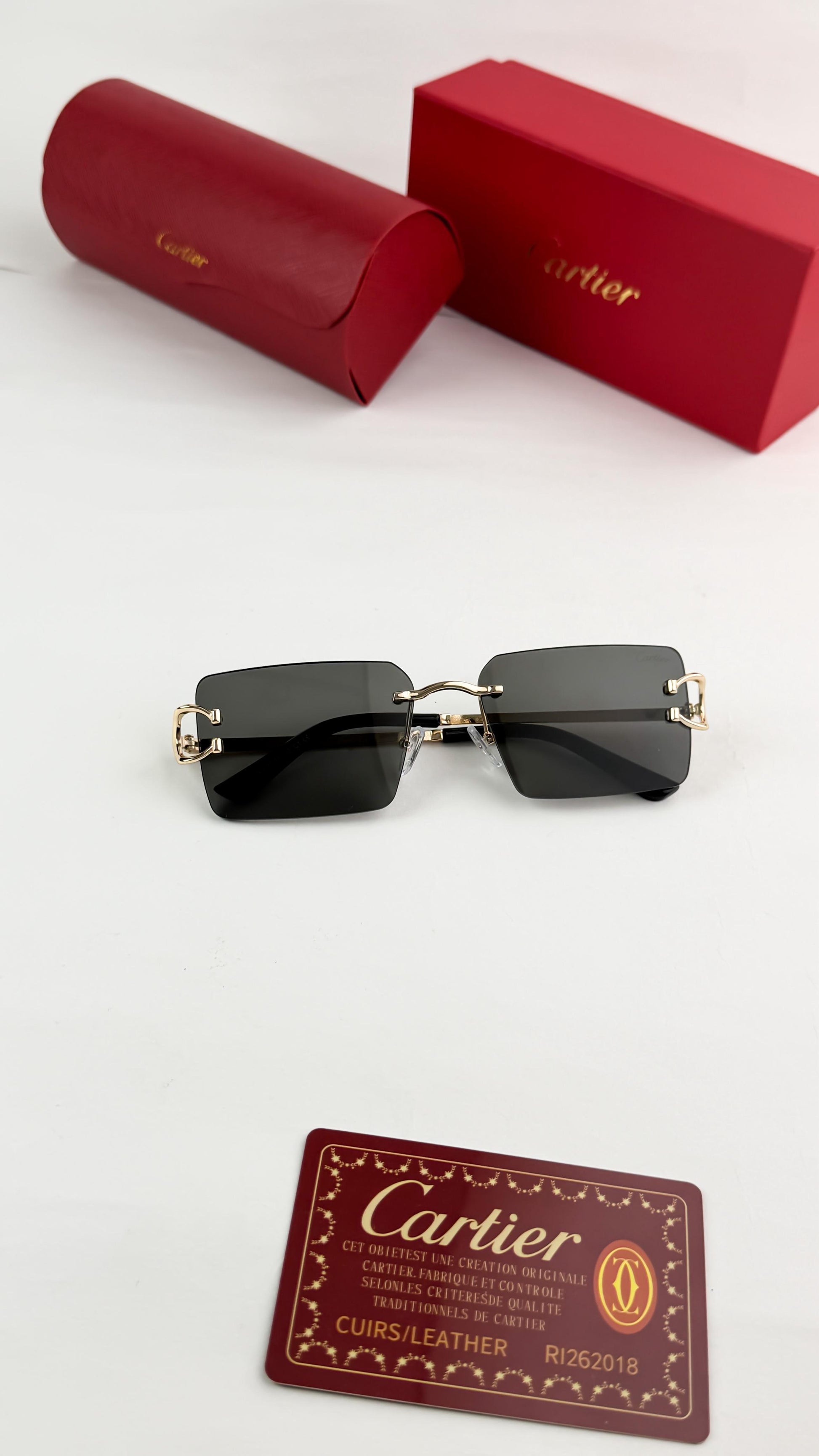 Cartierr 1033 Black Premium Frame