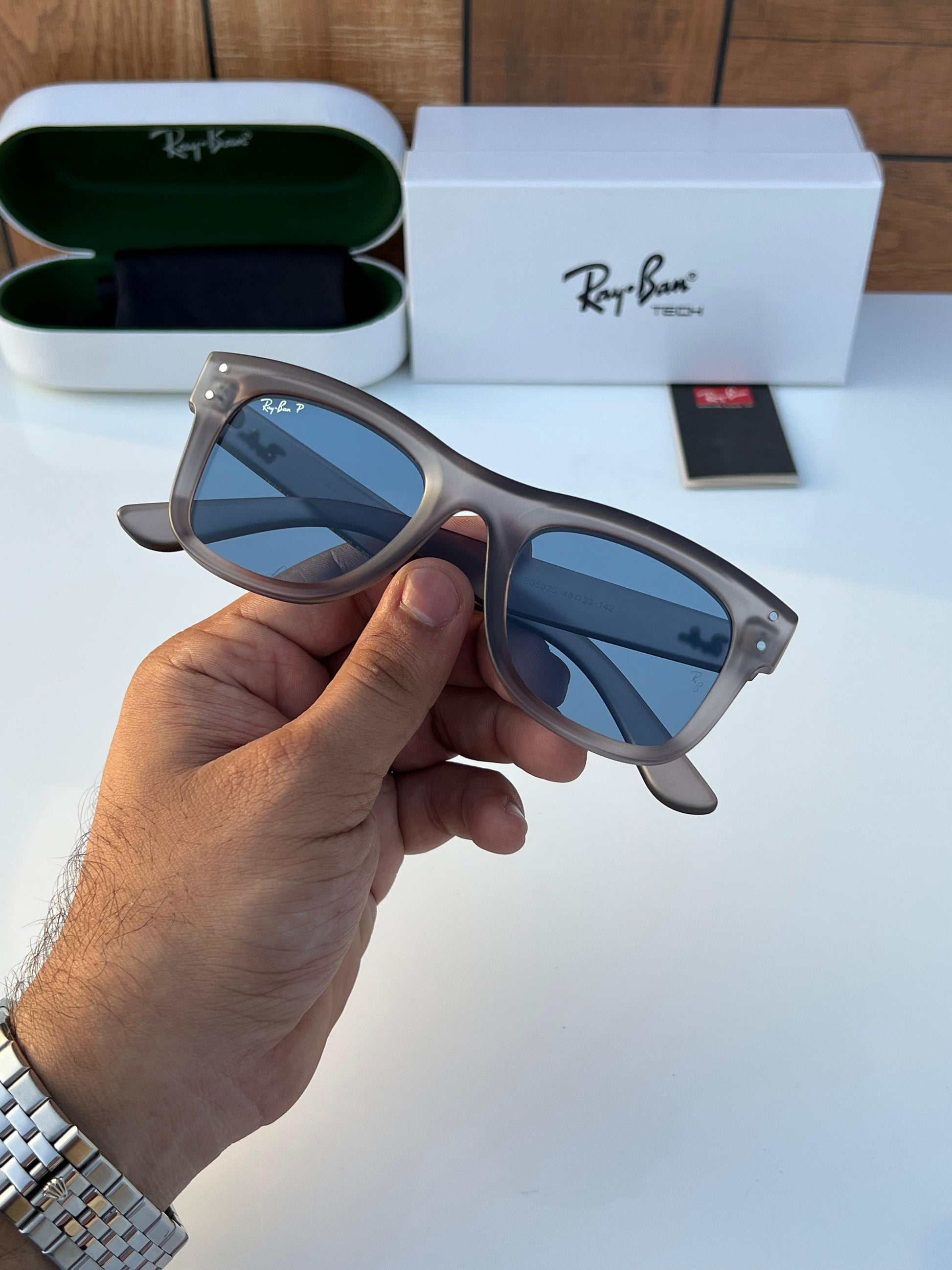 RayBan 0502 Grey/Blue