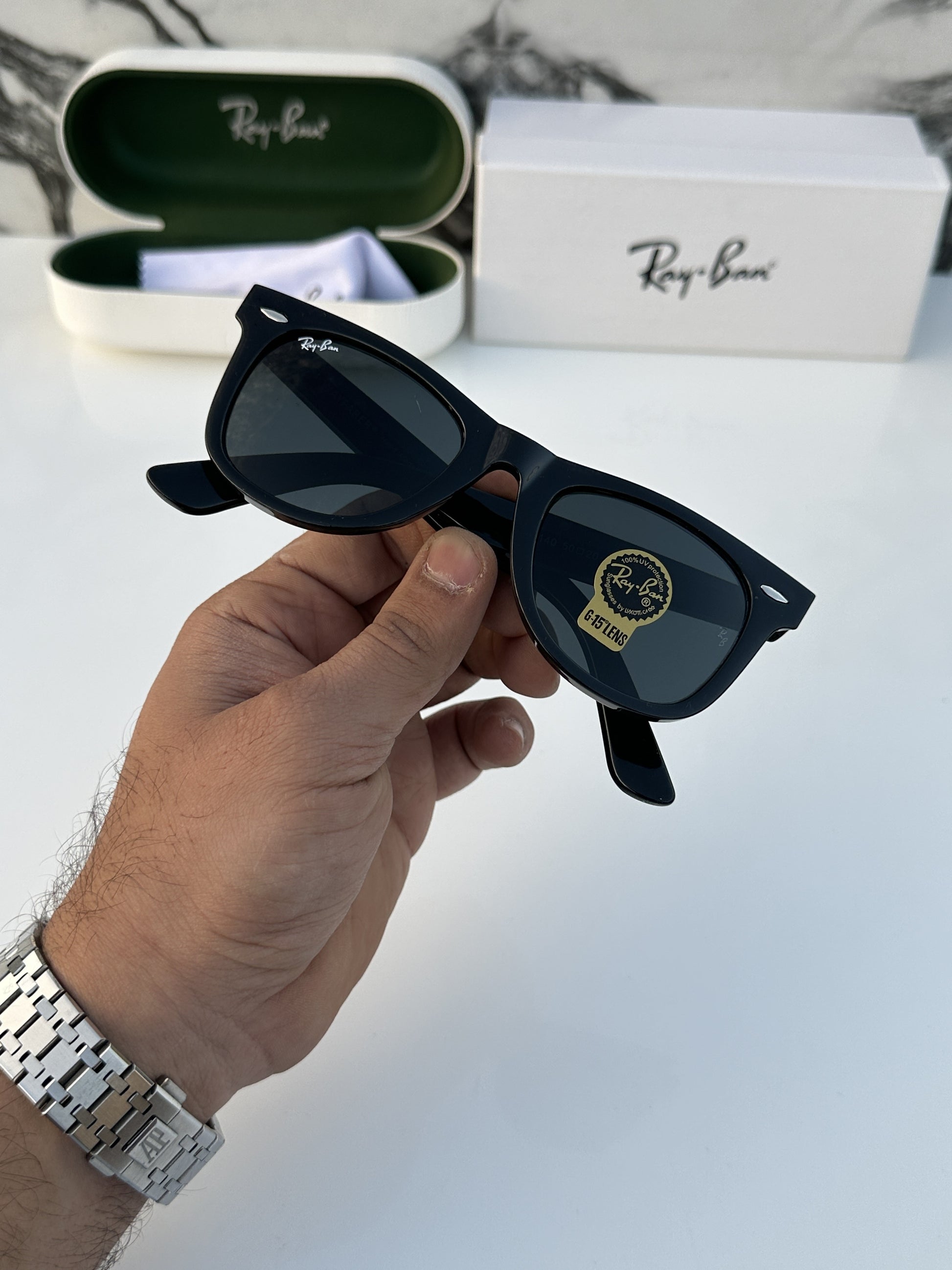 Raybann 2140 Slant Full Black