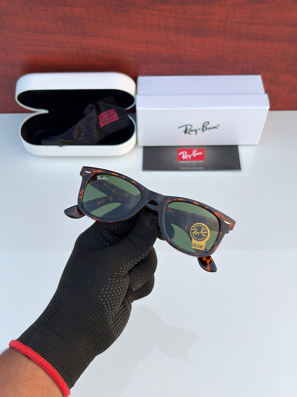 RayBan 2140 Tiger Green